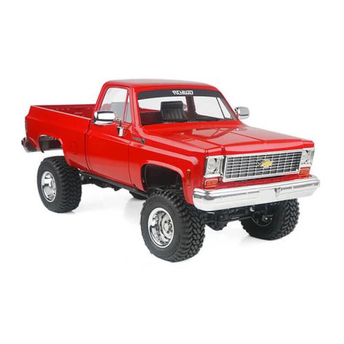 RC4WD Trail Finder 2 "LWB" RTR W/ Chevrolet K10 Scottsdale Hard Body Set (Red)