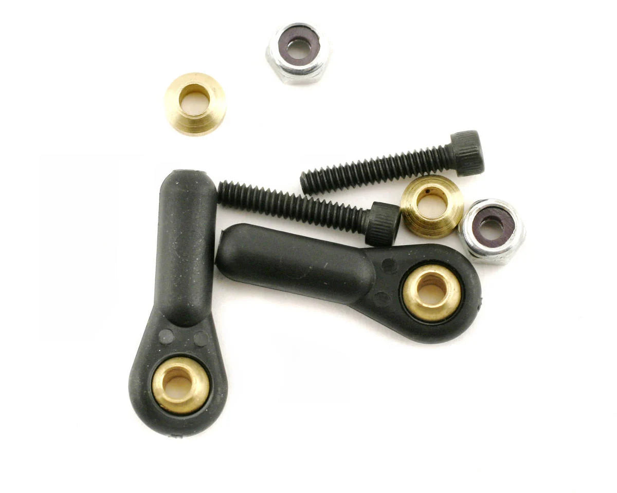 DuBro 4-40 Heavy Duty Ball Link (Black) (2) -  - AMain Distributing