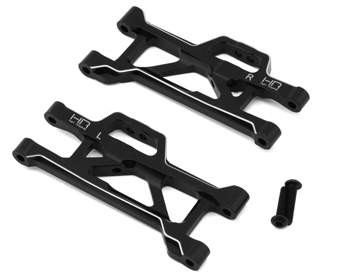 Hot Racing Aluminum Front Lower Arm Set for Traxxas® Mini Maxx® (Black) (2) -  - AMain Distributing