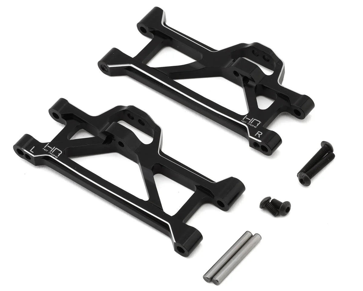 Hot Racing Aluminum Rear Lower Arm Set for Traxxas® Mini Maxx® (Black) (2) -  - AMain Distributing