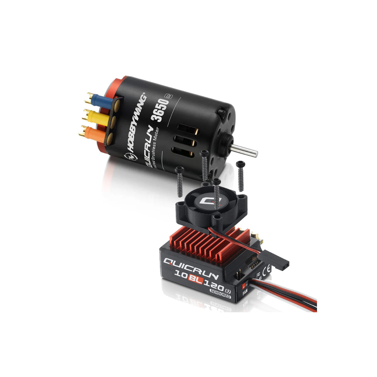 Hobbywing Quicrun 10BL120 Sensored G2 ESC + 3650 SL G2 Motor