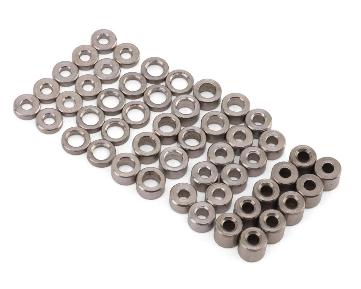 Injora 1.4mm Stainless Steel Spacers Set (50Pcs) -  - AMain Distributing