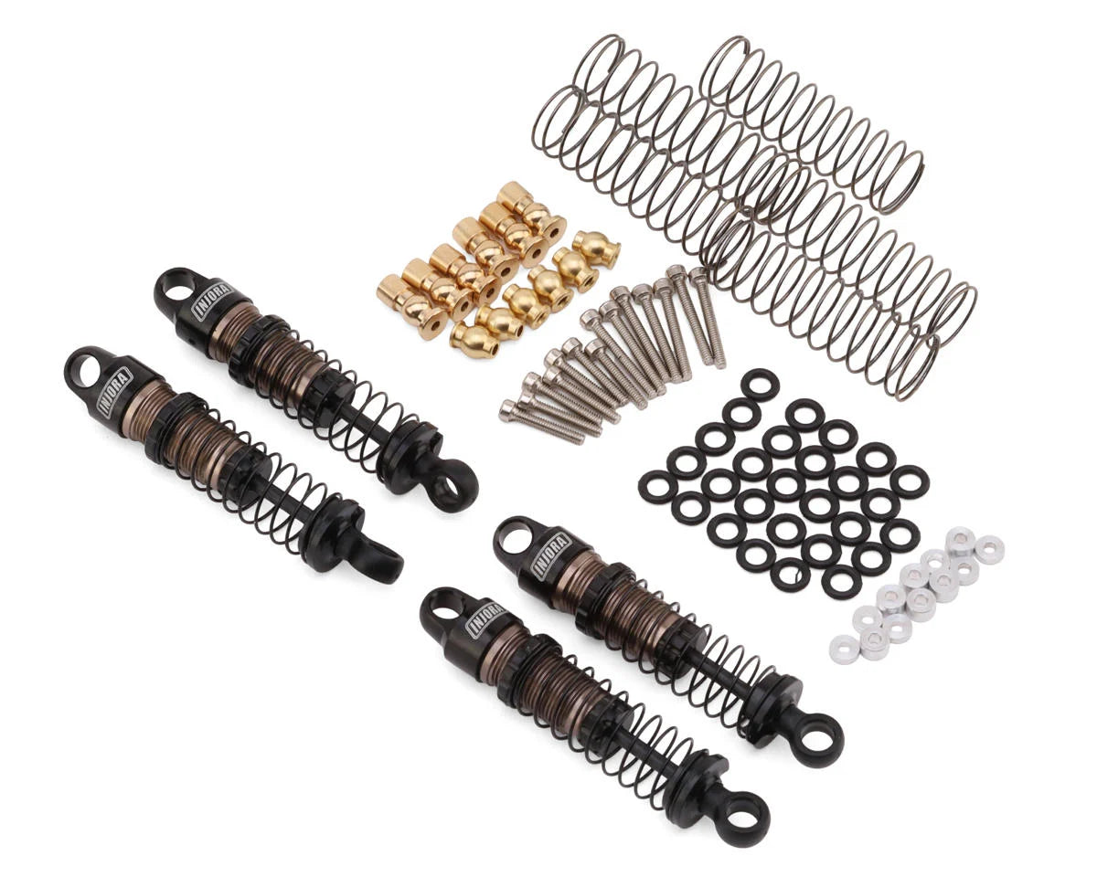 Injora Aluminum 40mm Threaded Big Bore Oil-Filled Shocks (4) (SCX24/FCX24M)