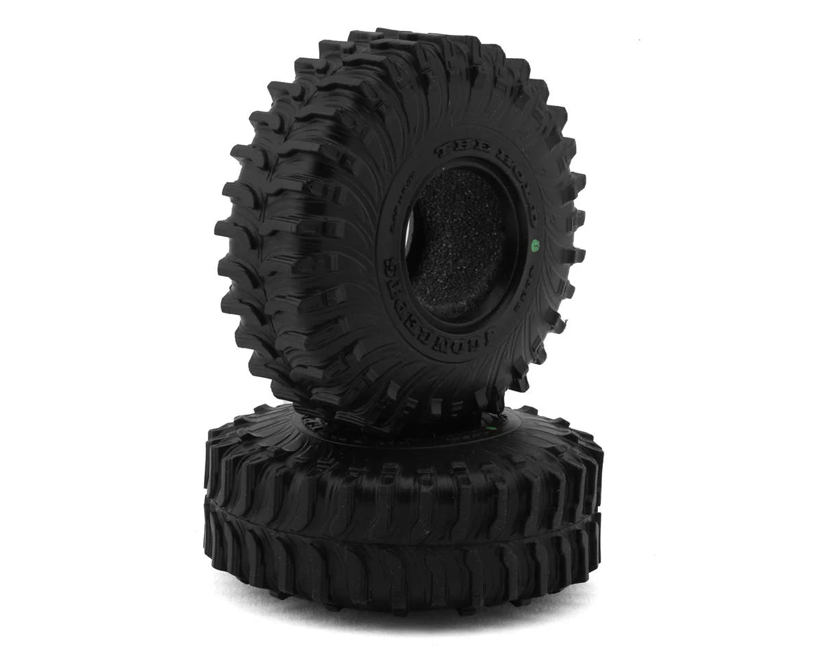 JConcepts The Hold 1.0" Micro Crawler Tires (63mm OD) (2) (Green) -  - AMain Distributing
