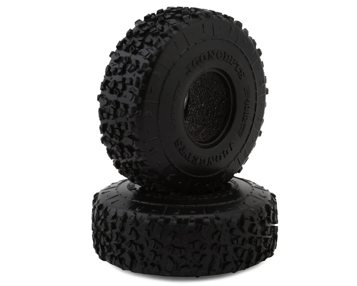 JConcepts Landmines 1.0" Micro Crawler Tires (2) (63mm OD) (Green) -  - AMain Distributing