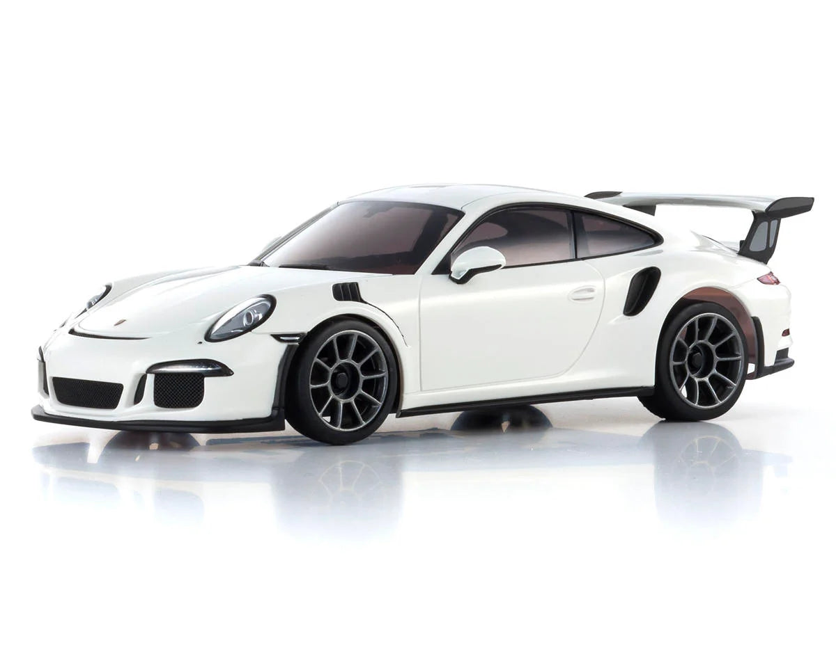 Kyosho MR-04 RWD Mini-Z Readyset w/Porsche 911 GT3 RS Body (White) w/KT-531P 2.4GHz Radio
