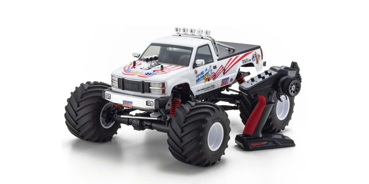 Kyosho 1/8 USA-1 VE 4S 4x4 Brushless Electric Monster Truck RTR