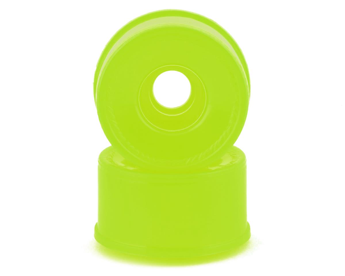 NEXX Racing Mini-Z 2WD Solid Rear Rim (2) (Neon Green) (2mm Offset)