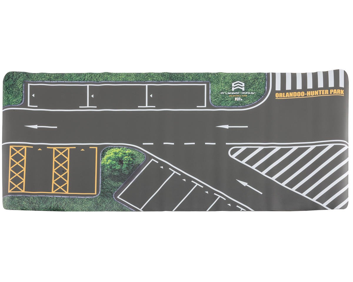 Orlandoo Hunter Ultimate Scale Model Assembly Pit Mat (Green Space Version) (39x19.6")