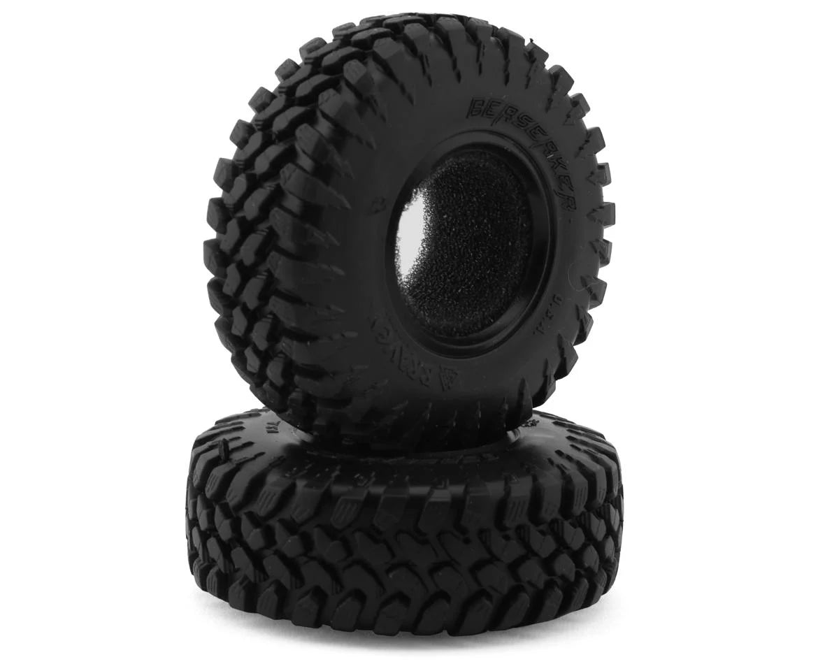 Pit Bull Tires 1.0" Braven Berserker Micro Crawler Tires (2) (Alien) w/Foam Inserts -  - AMain Distributing