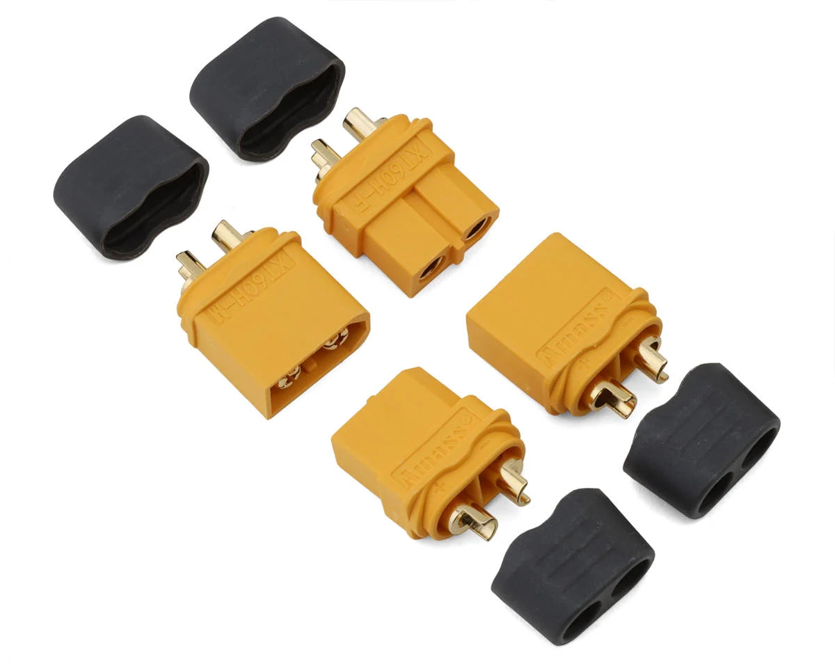 Samix XT60 Connectors w/Wire Covers -  - RC Visions
