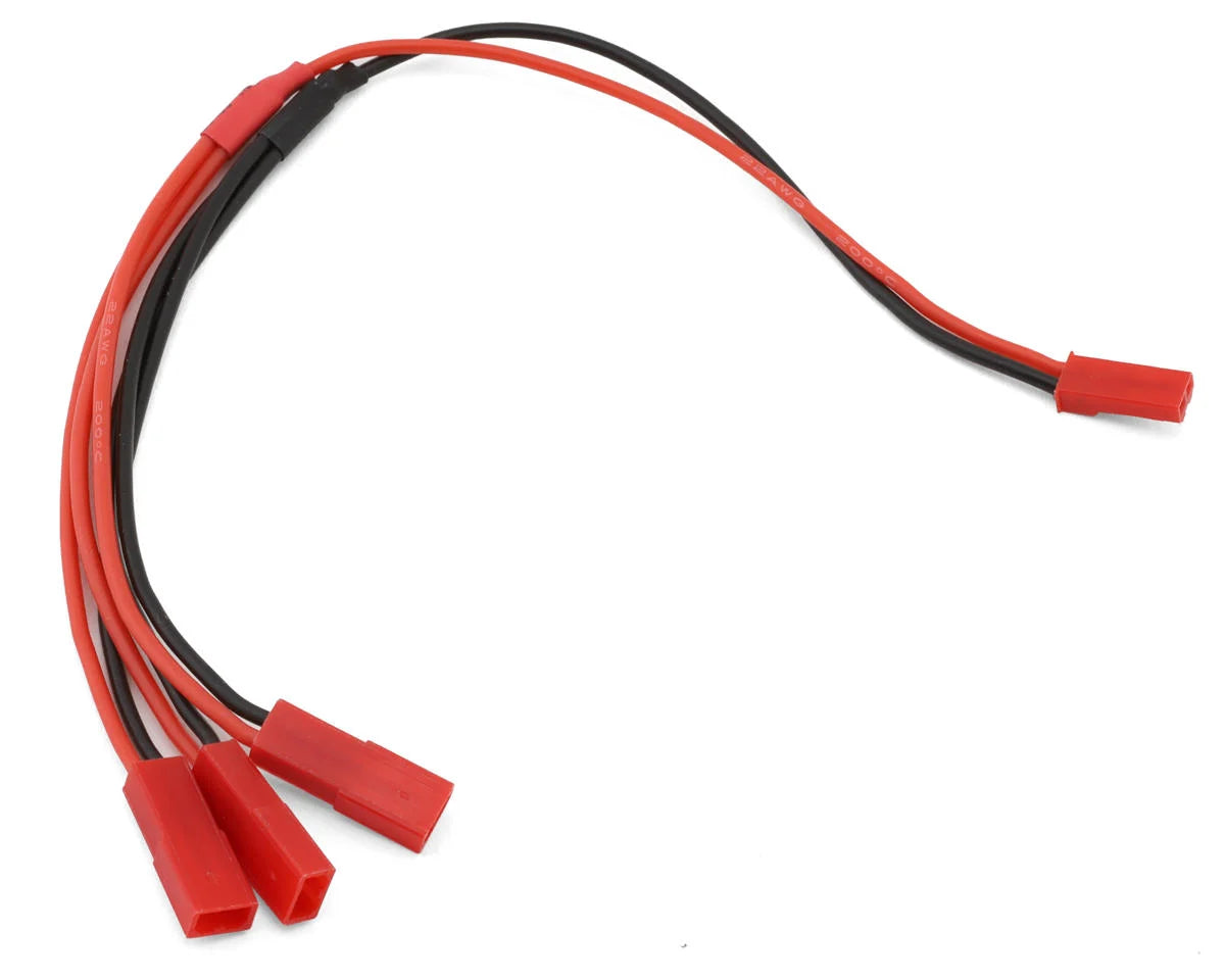 Samix JST Y-Harness Connector Leads (1 Male to 3 Female) (200mm) -  - AMain Distributing