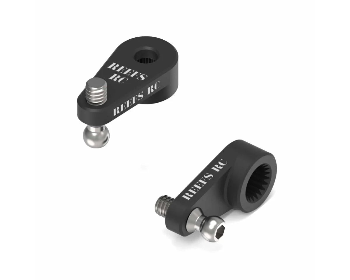 Reefs RC SX30 Aluminum Servo Arm & Ball Stud (SCX30) -  - AMain Distributing