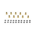 HPI Racing Pivot Ball 4.5x6mm (Brass/10pcs) -  - HRP Distributing, Inc.