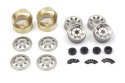 HPI Racing CS-8 Steel Beadlock Wheel 1.2in (Silver / 4pcs), for Venture18 -  - HRP Distributing, Inc.