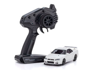 Kyosho MINI-Z AWD MA-020 Series Readyset Nissan Skyline GT-R V.spec II Nur (R34) White