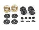 HPI Racing CS-8 Steel Beadlock Wheel 1.2in (Black / 4pcs), for Venture18 -  - HRP Distributing, Inc.