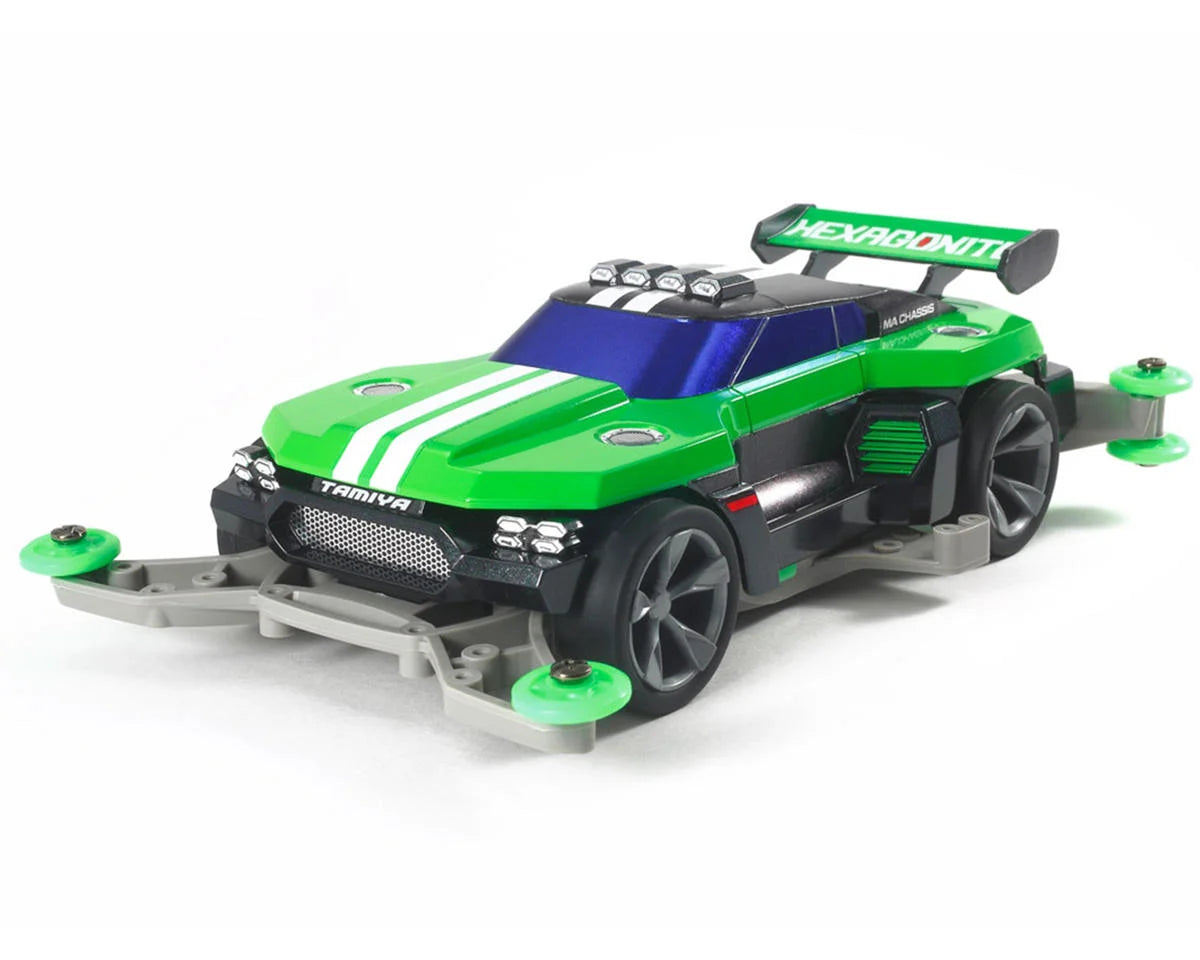 Tamiya 1/32 JR Hexagonite Mini 4WD Kit (MA-Chassis) -  - AMain Distributing