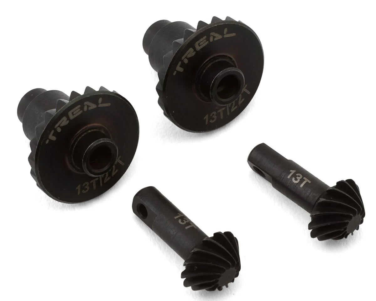 Treal Hobby Hardened Steel Differential Overdrive Gears for Traxxas TRX-4M (13T/22T) (16% Overdrive) -  - AMain Distributing