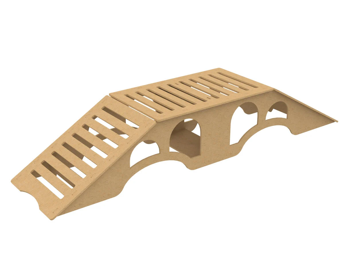 UDI RC 1/24 & 1/18 Wooden Micro Crawler Course Set