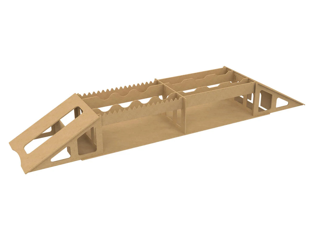 UDI RC 1/24 & 1/18 Wooden Micro Crawler Course Set