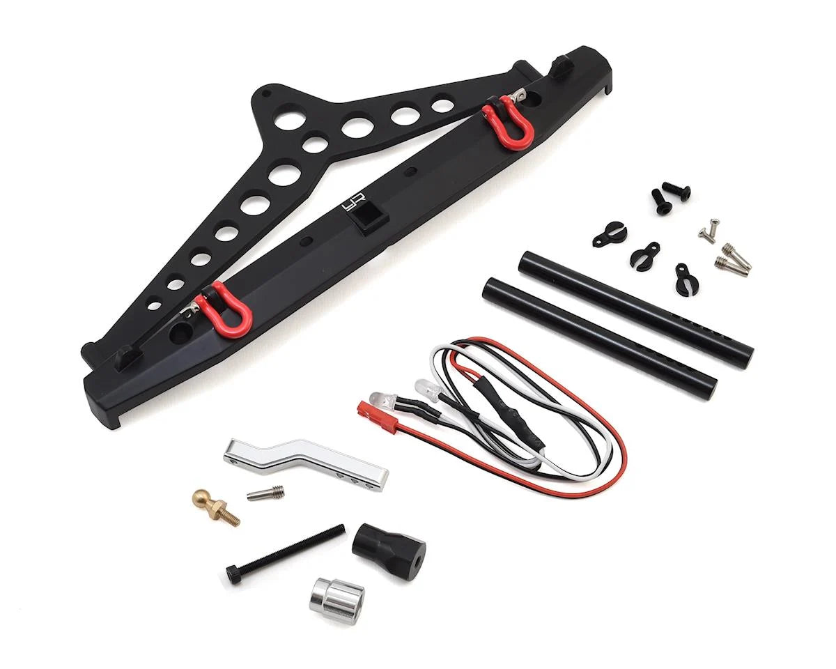 Yeah Racing Aluminum Rear Bumper w/Spare Tire Mount