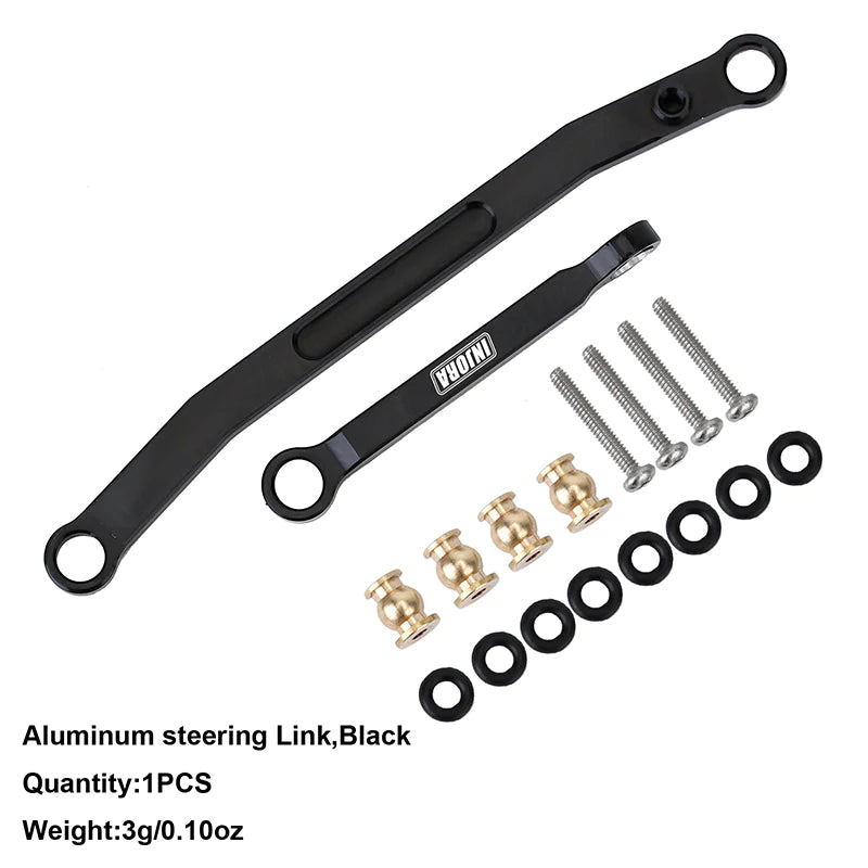 INJORA CNC Aluminum Steering Links For SCX24 AX24 -  - INJORA