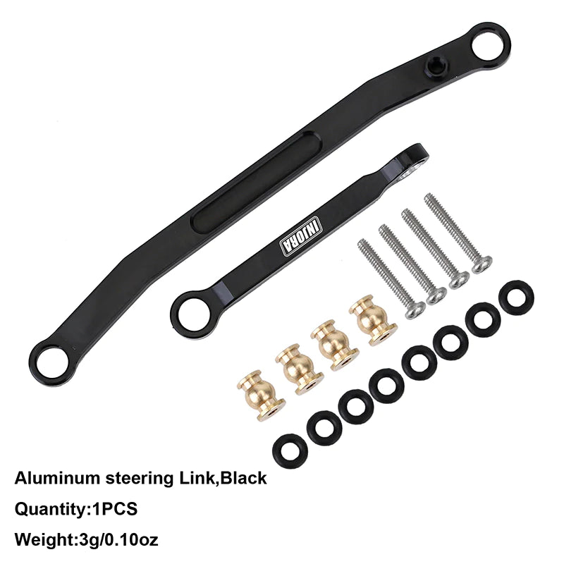 INJORA CNC Aluminum Steering Links For SCX24 AX24