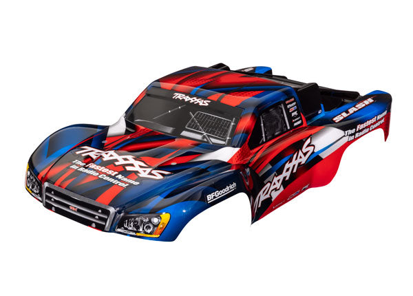 TRAXXAS Slash body (painted, decals applied)