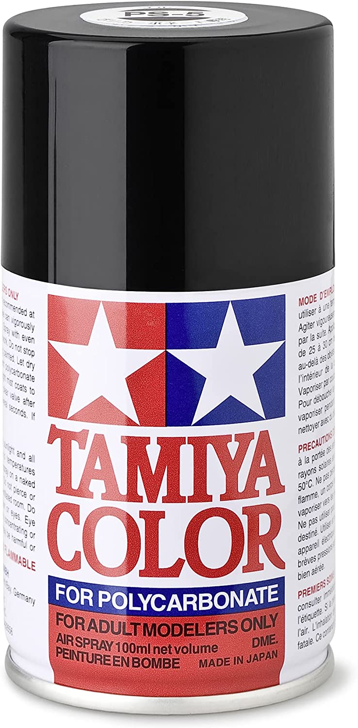 Tamiya Lexan Spray Paint (100ml) (PS1-PS50)