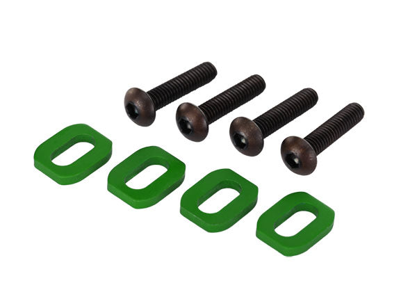 Traxxas  Anodized-aluminum Motor Mount Washers Vehicle