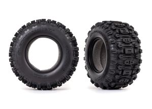 Traxxas Tires, Sledgehammer® (2)/ foam inserts (2)