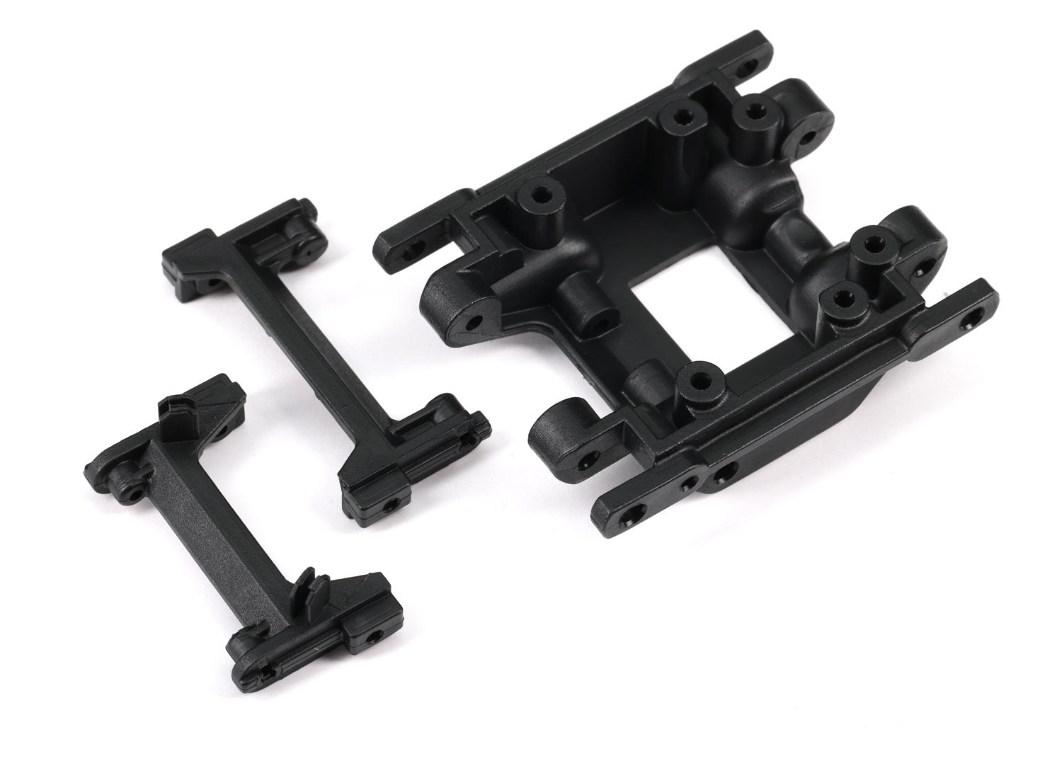 TRAXXAS TRX4M  Skidplate, center/ bumper mount, front/ bumper mount, rear