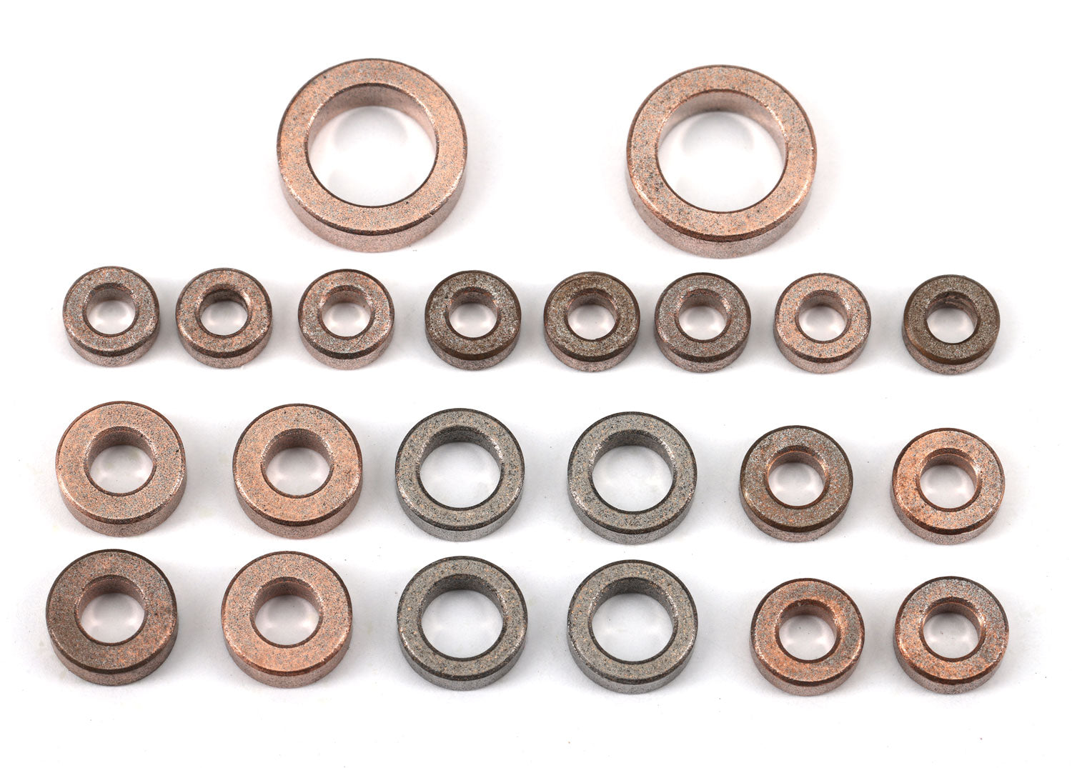 TRAXXAS TRX4M Bushing set, self-lubricating, complete (3x6x2.5mm (8), 5x8x2.5mm (4), 4x8x3mm (4), 8x12x3.5mm (2), 3.5x7x2.5mm (4))