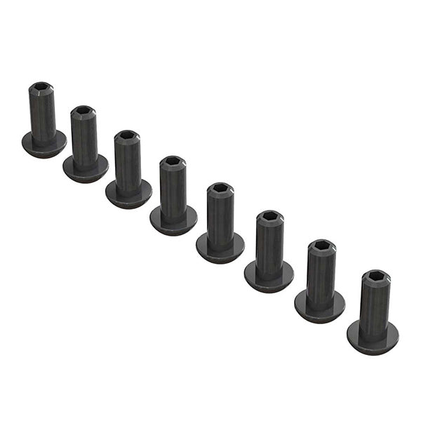 Arrma Double Socket Button Head Screw 4x10mm (8)