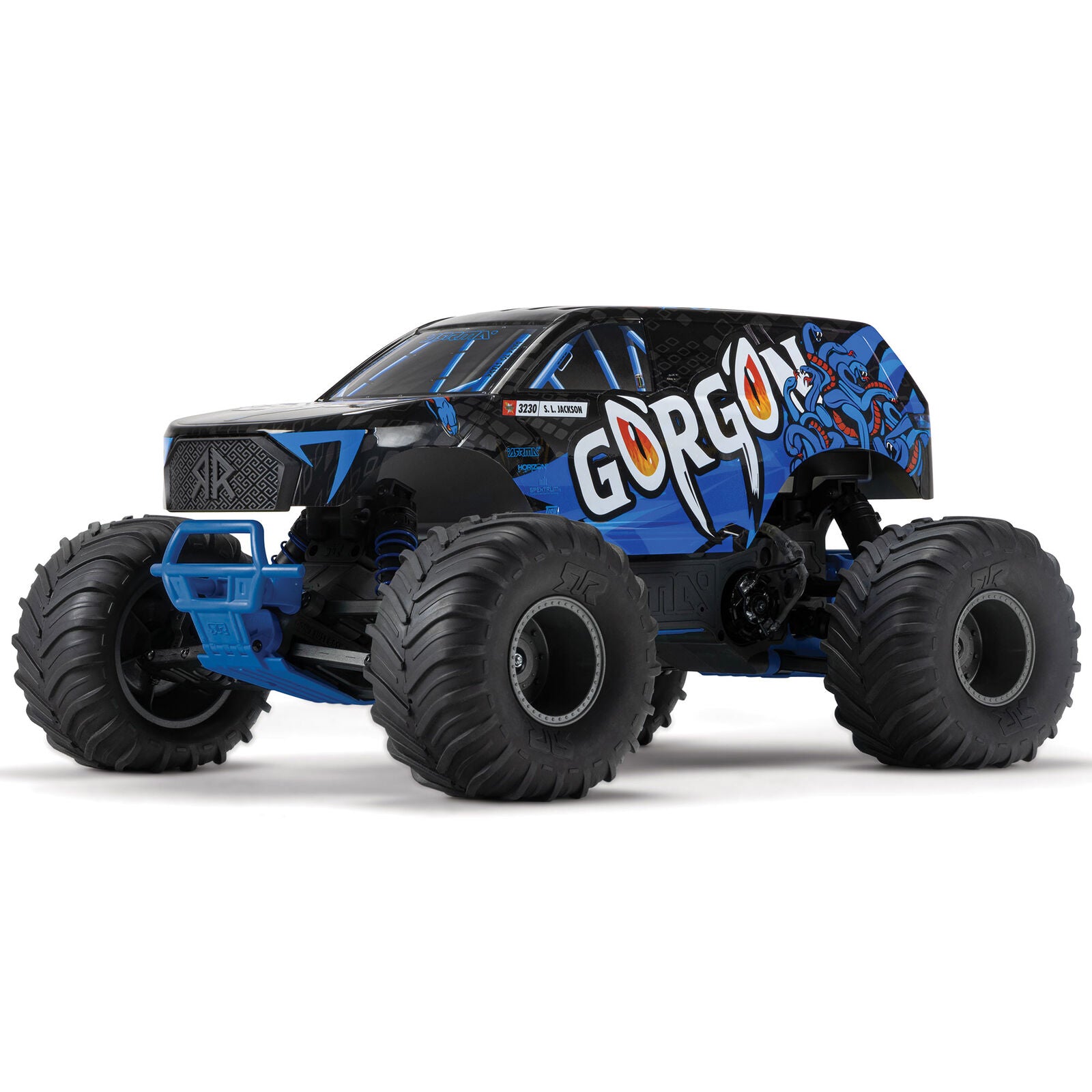 Arrma GORGON 4X2 MEGA 550 Brushed 1/10 Monster Truck RTR w/SLT2 2.4GHz Radio