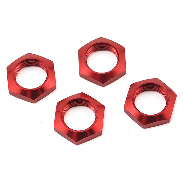 Arrma 17mm Aluminium Wheel Nut (Red) (4)