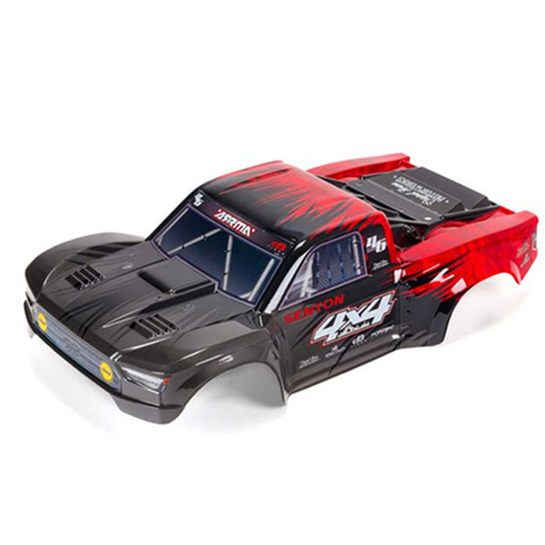 Arrma 1/10 Painted Body, Red: SENTON 4X4 MEGA