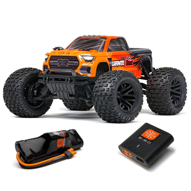 Arrma Granite 4X2 BOOST 1/10 Electric RTR Monster Truck w/SLT2 2.4GHz Radio, Battery & Charger