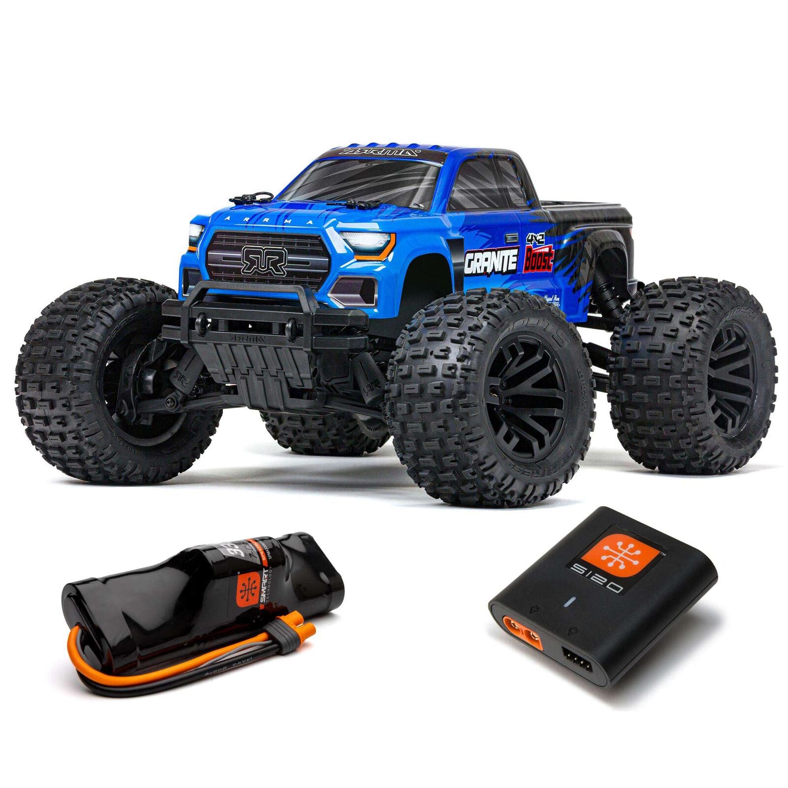 Arrma Granite 4X2 BOOST 1/10 Electric RTR Monster Truck w/SLT2 2.4GHz Radio, Battery & Charger