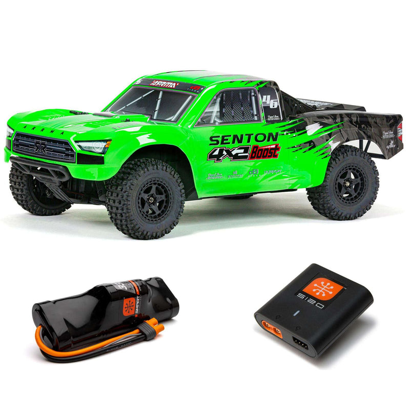 Arrma Senton 4X2 BOOST 1/10 Electric RTR Short Course Truck w/SLT2 2.4GHz Radio, Battery & Charger