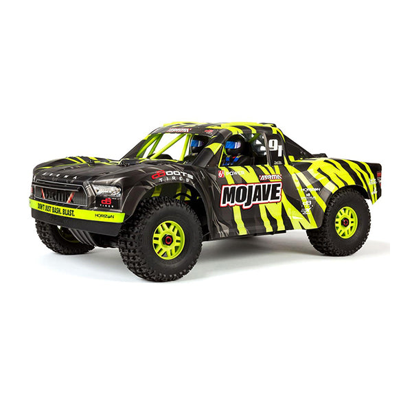 Arrma Mojave 6S BLX Brushless RTR 1/7 4WD RTR Desert Racer (V2) w/SLT3 2.4GHz Radio (Black/Green)