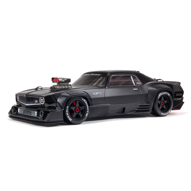 Arrma Felony 6S BLX Brushless 1/7 RTR Electric 4WD Street Bash Muscle Car w/DX3 2.4GHz Radio, Smart ESC & AVC