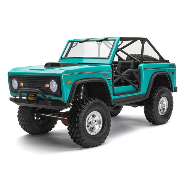 Axial SCX10 III "Early Ford Bronco" RTR 1/10 4WD Rock Crawler (Turquoise Blue) w/DX3 2.4GHz Radio Turquoise