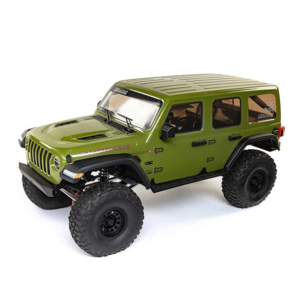 Axial SCX6 Jeep JLU Wrangler 1/6 4WD RTR Electric Rock Crawler w/DX3 Radio & Smart ESC Green