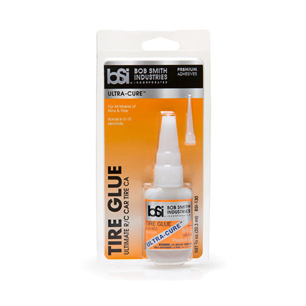 Bob Smith Industries ULTRA-CURE Medium CA Tire Glue w/Pin Cap (3/4oz) Default Title