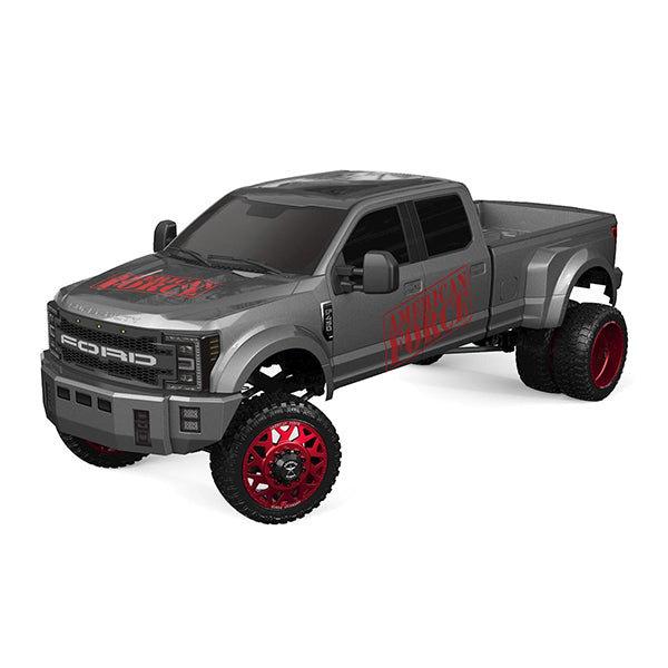 CEN Ford F450 SD 1/10 RTR Custom Truck w/2.4GHz Radio Grey Titanium)