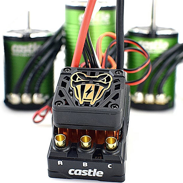 Castle Creations Copperhead 10 1/10 Sensored Combo w/1412 (2100Kv)