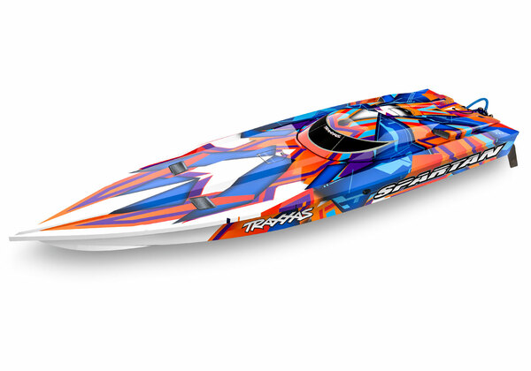 Traxxas Spartan High Performance Race Boat RTR w/TQi 2.4Ghz Radio, TSM, iD & Castle ESC