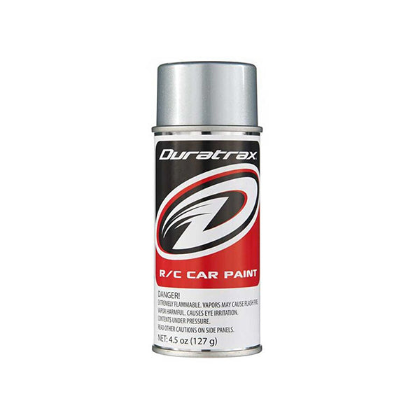 DuraTrax Polycarb Silver Streak Lexan Spray Paint (4.5oz) Default Title